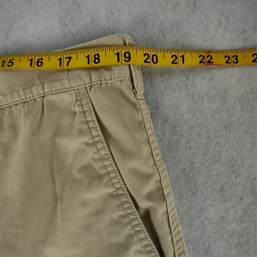 Columbia Men’s Tan, Beige, Multi Pocket Hiking, Casual Cotton Shorts Size 40X10 - Picture 6 of 10